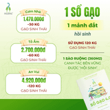 Gạo Ngỗng Sinh Thái ST25 lúa tôm rươi 700g