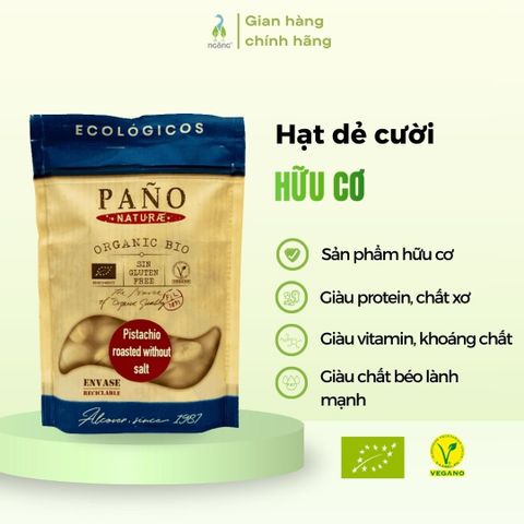 Hạt dẻ cười hữu cơ Pano Naturae 90g