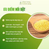 Hạt kê nếp vàng hữu cơ C’LaVie 200g
