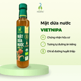 Mật dừa nước hữu cơ Vietnipa 375g, hộp 30 gói