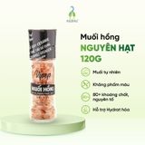 Muối hồng Himalaya Vipep nguyên hạt hũ thủy tinh 120g