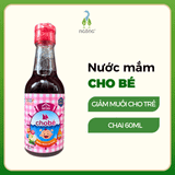 Nước mắm ăn dặm cho bé Lê Gia chai 60ml