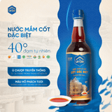 Nước mắm Lê Gia cốt đặc biệt 40N chai 525ml