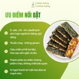 Thanh năng lượng Bh.nong gạo lứt vị rong biển 180g