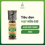 Tiêu đen nguyên hạt VIPEP hữu cơ 55g