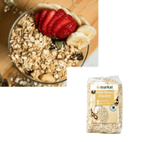 Yến mạch cán dẹt mỏng Markal hữu cơ 500g