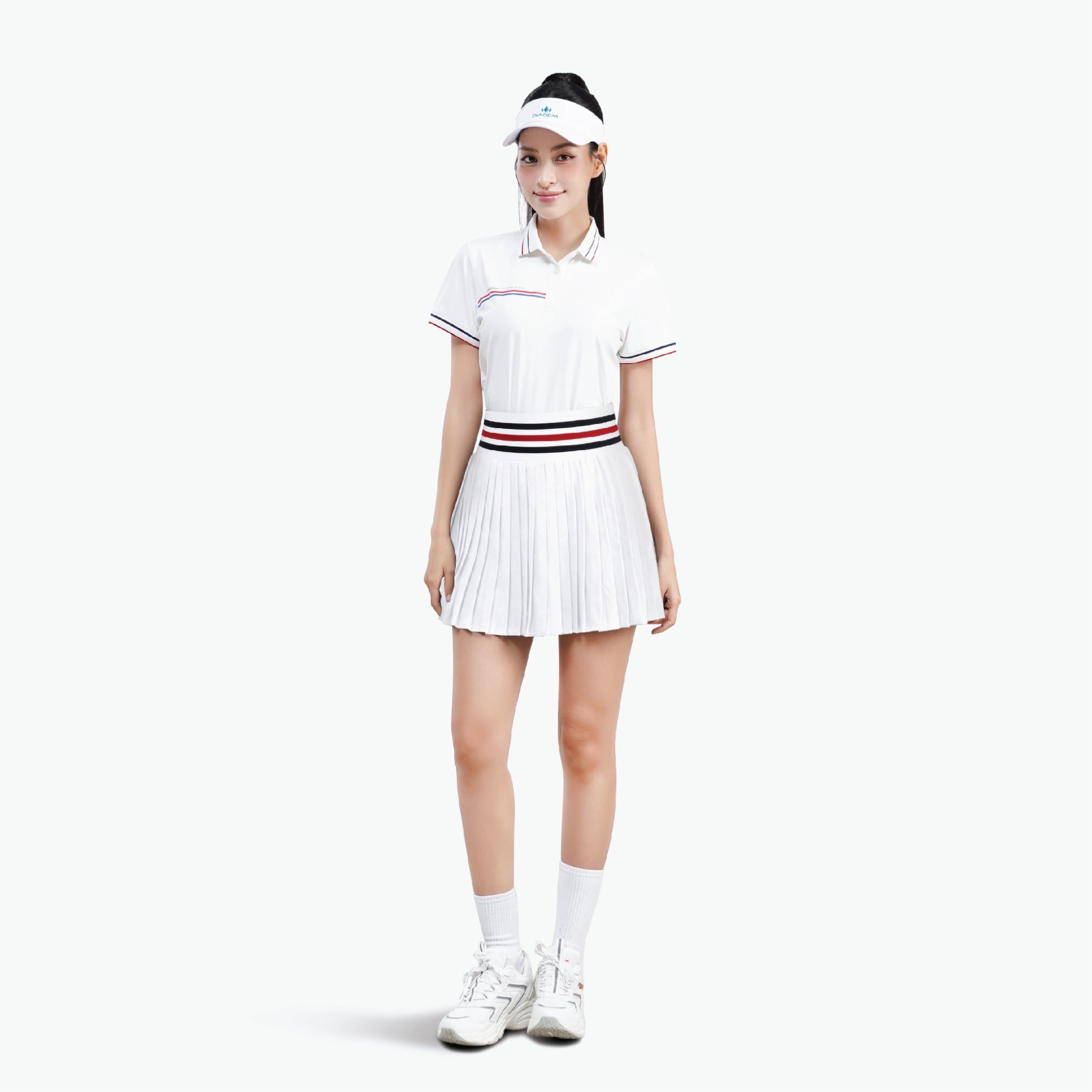 Váy thể thao AM trắng WV2695-11