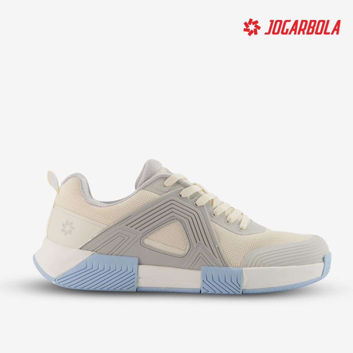 Giày pickleball Jogabola Vortex Grey/White