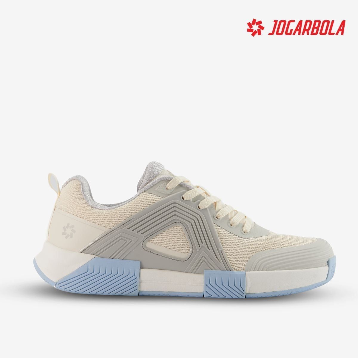 Giày pickleball Jogabola Vortex Grey/White 