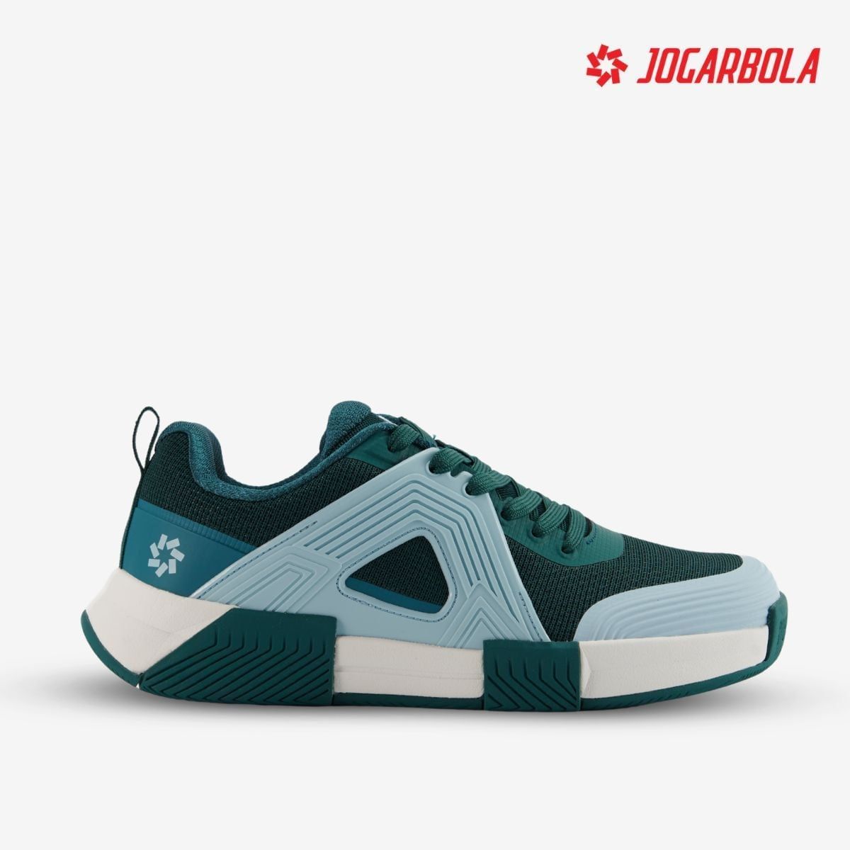  Giày pickleball Jogabola Vortex Green/Baby Blue 