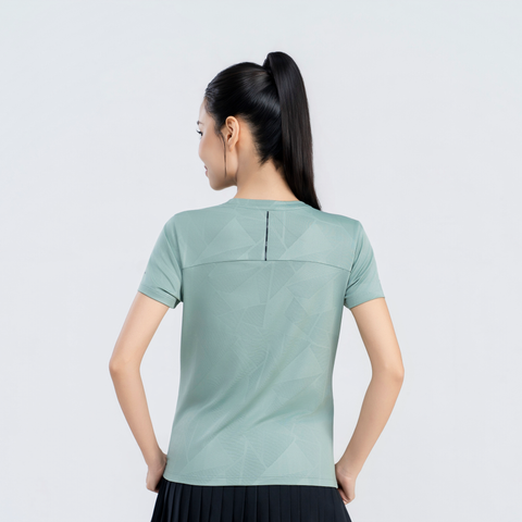  Áo tshirt nữ AM xanh rêu WT2650-37 