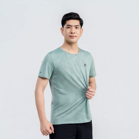  Áo tshirt nam AM xanh rêu MT2650-37 