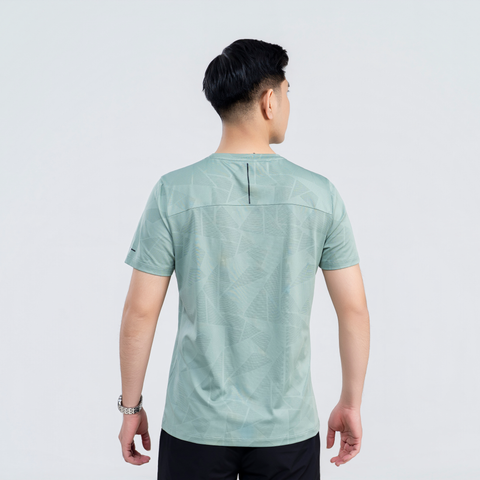  Áo tshirt nam AM xanh rêu MT2650-37 