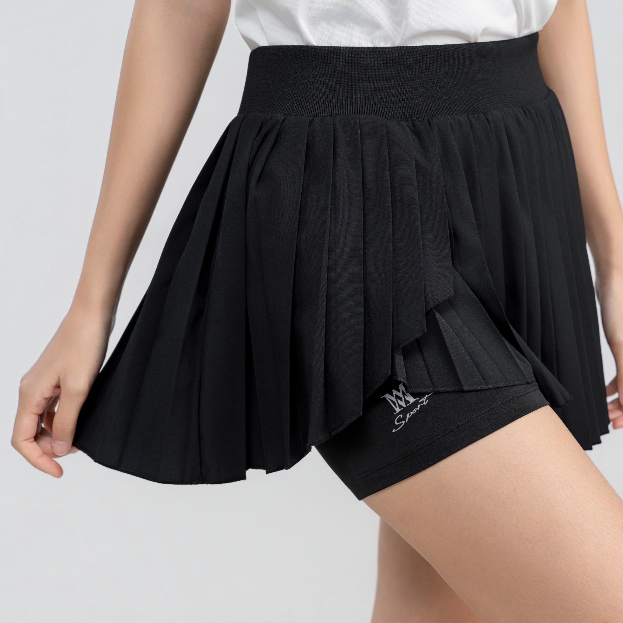  Váy thể thao AM đen WV2696-00 