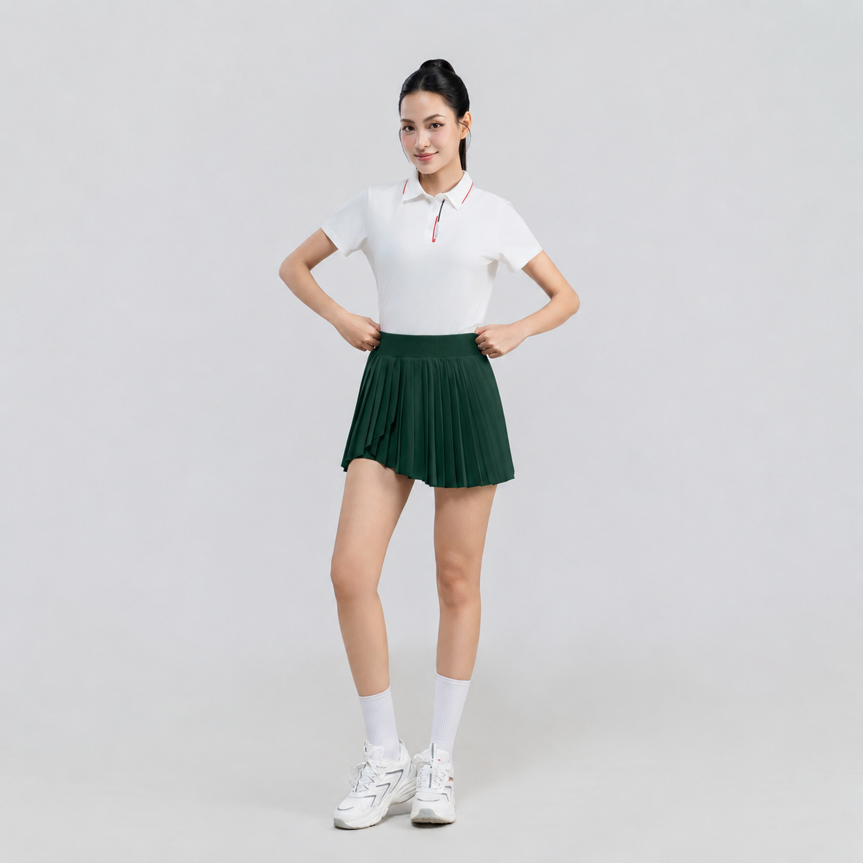Váy thể thao AM xanh WV2696-33
