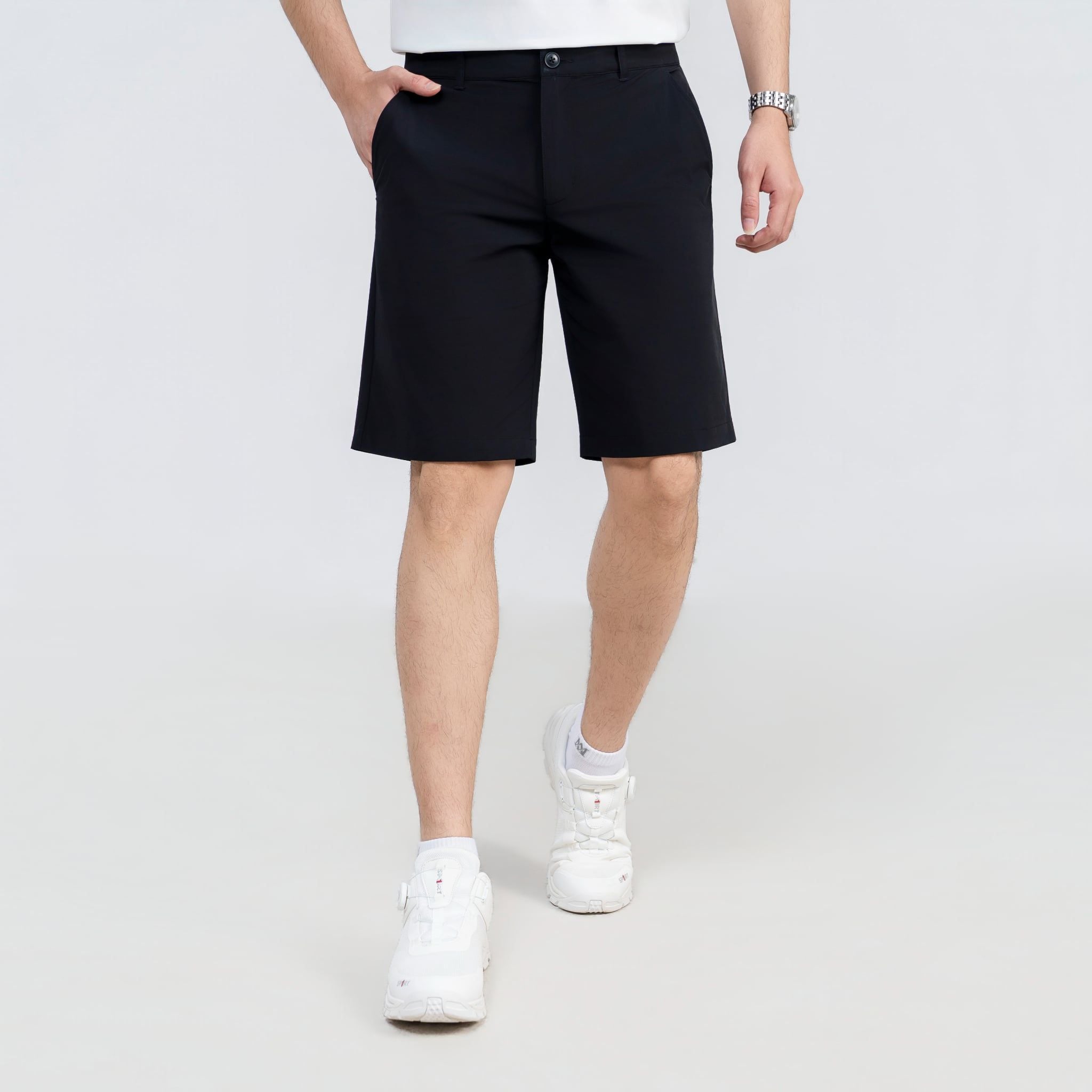  Quần golf nam AM đen SGM2669-00 