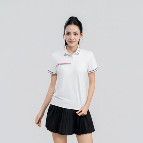  Áo polo nữ AM  trắng WP2678-11 