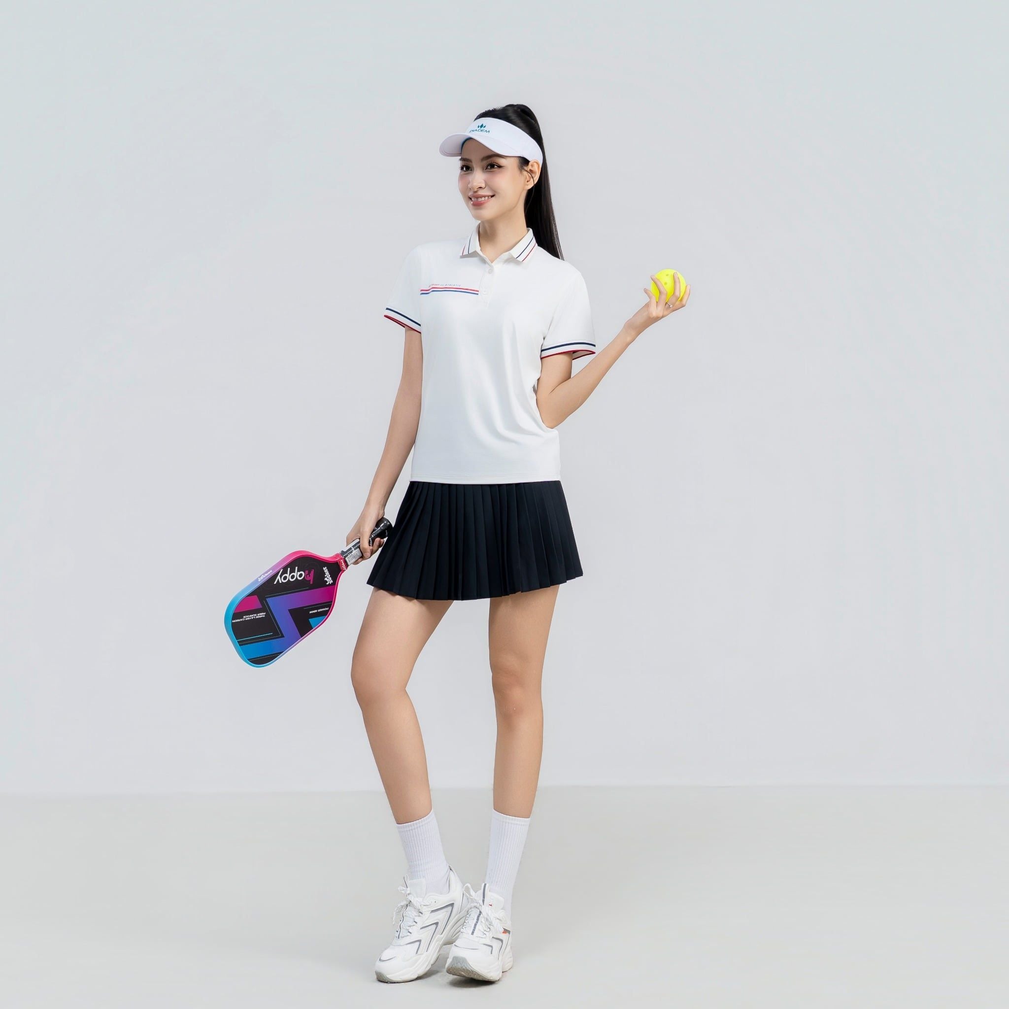  Áo polo nữ AM  trắng WP2678-11 