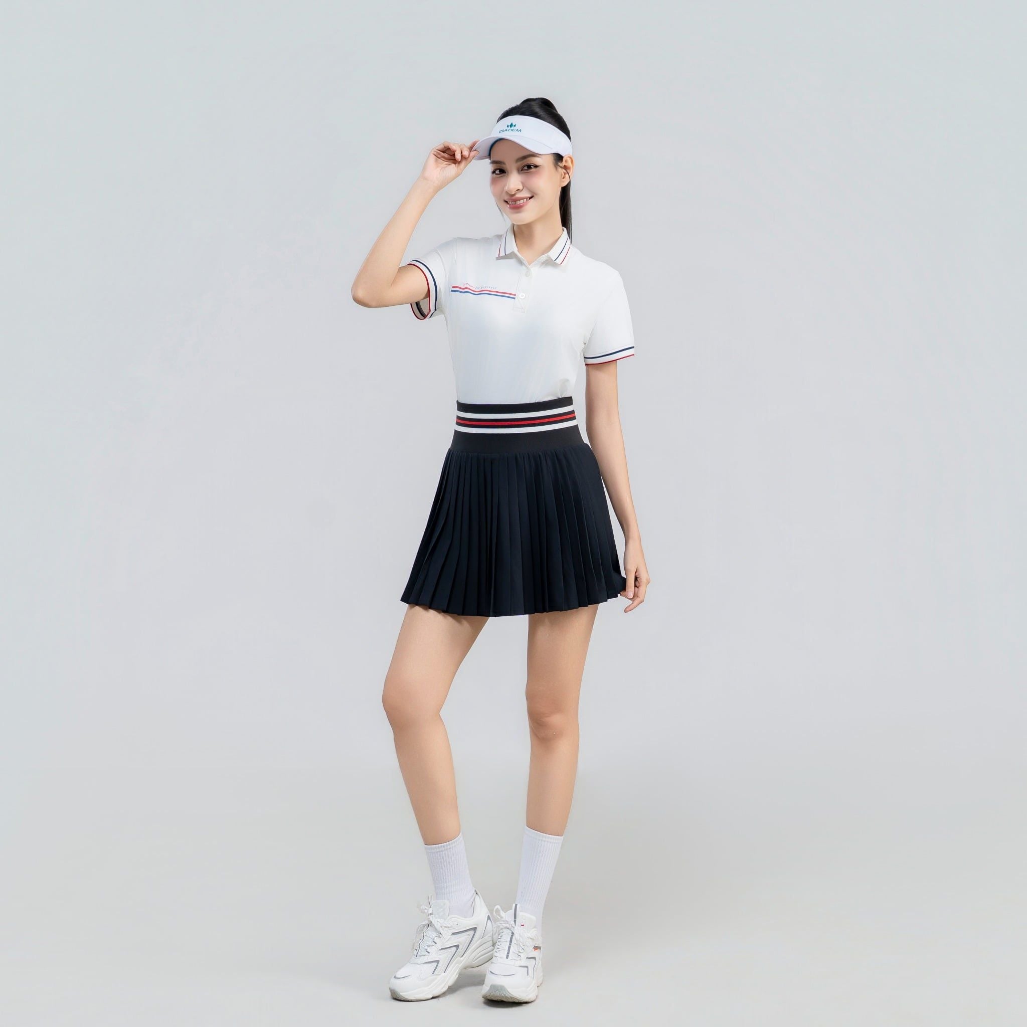  Váy thể thao AM đen WV2695-00 