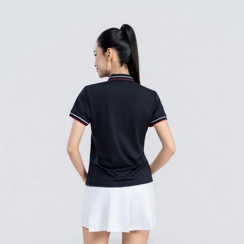  Áo polo nữ AM  đen WP2678-00 