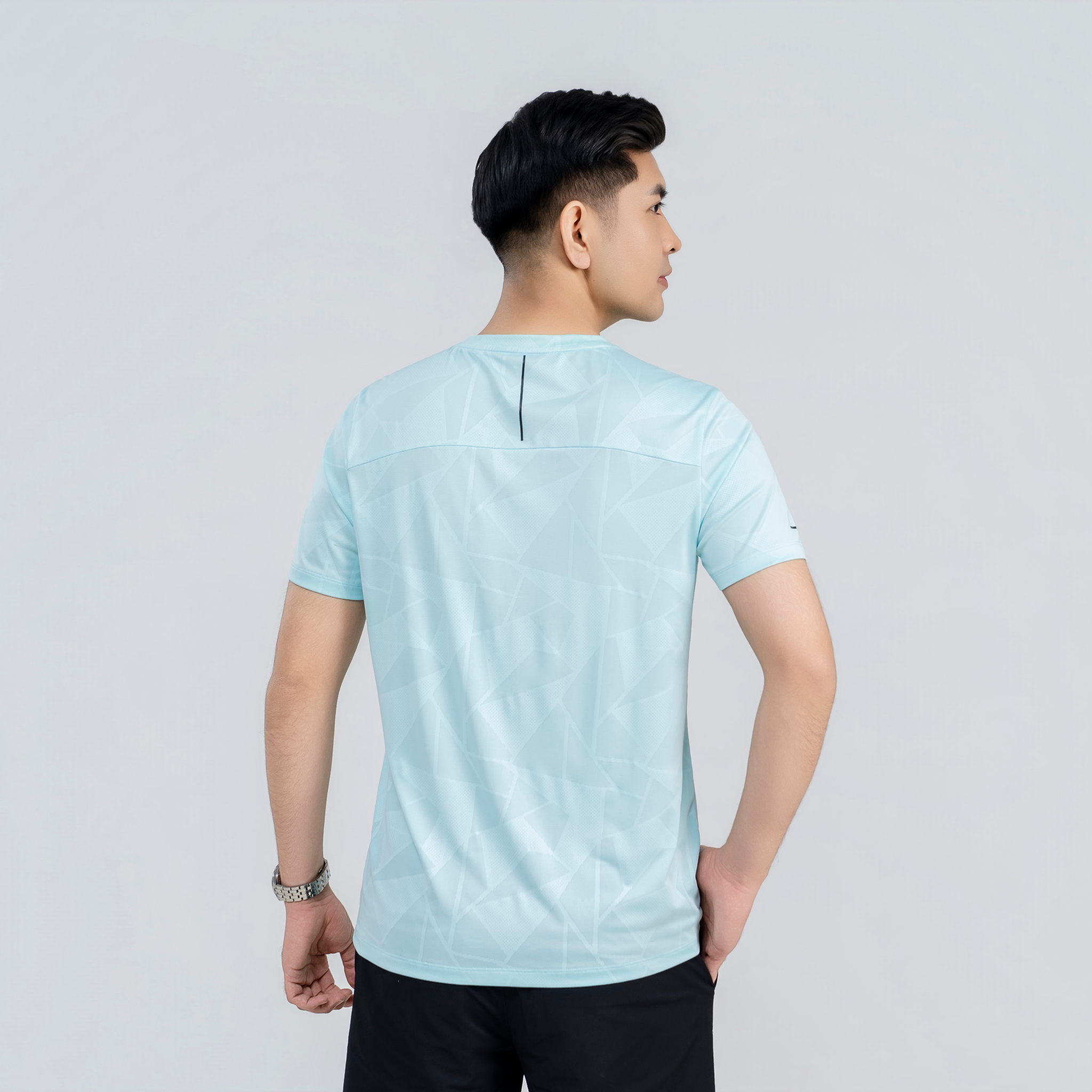  Áo tshirt nam AM  xanh mint  MT2650-33 