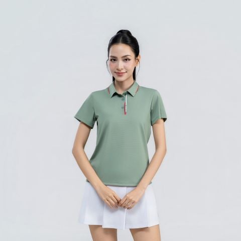  Áo polo nữ AM  xanh lá WP2676-33 