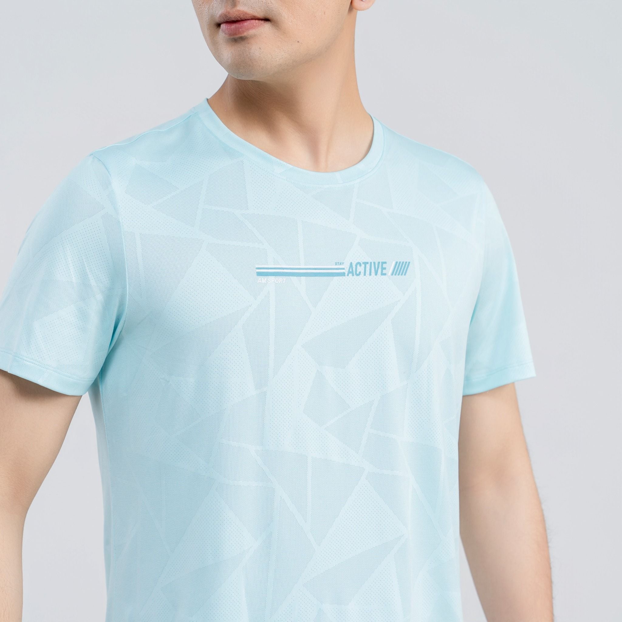  Áo tshirt nam AM xanh MT2689-33 