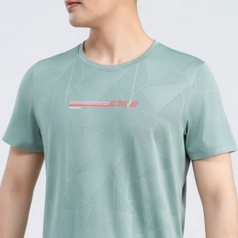  Áo tshirt nam AM  xanh rêu MT2689-37 
