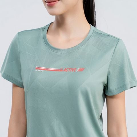  Áo tshirt nữ AM xanh rêu WT2689-37 