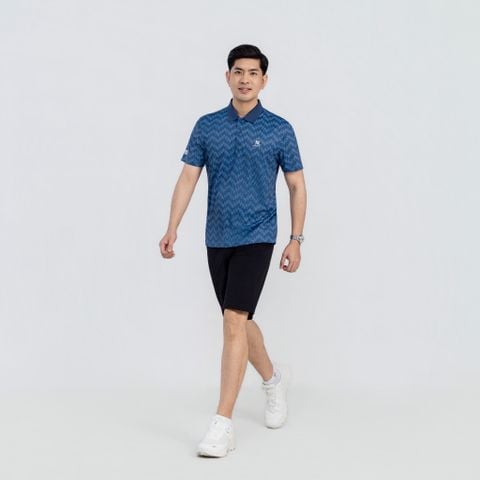  Áo polo nam AM  tím than MP2633-44 