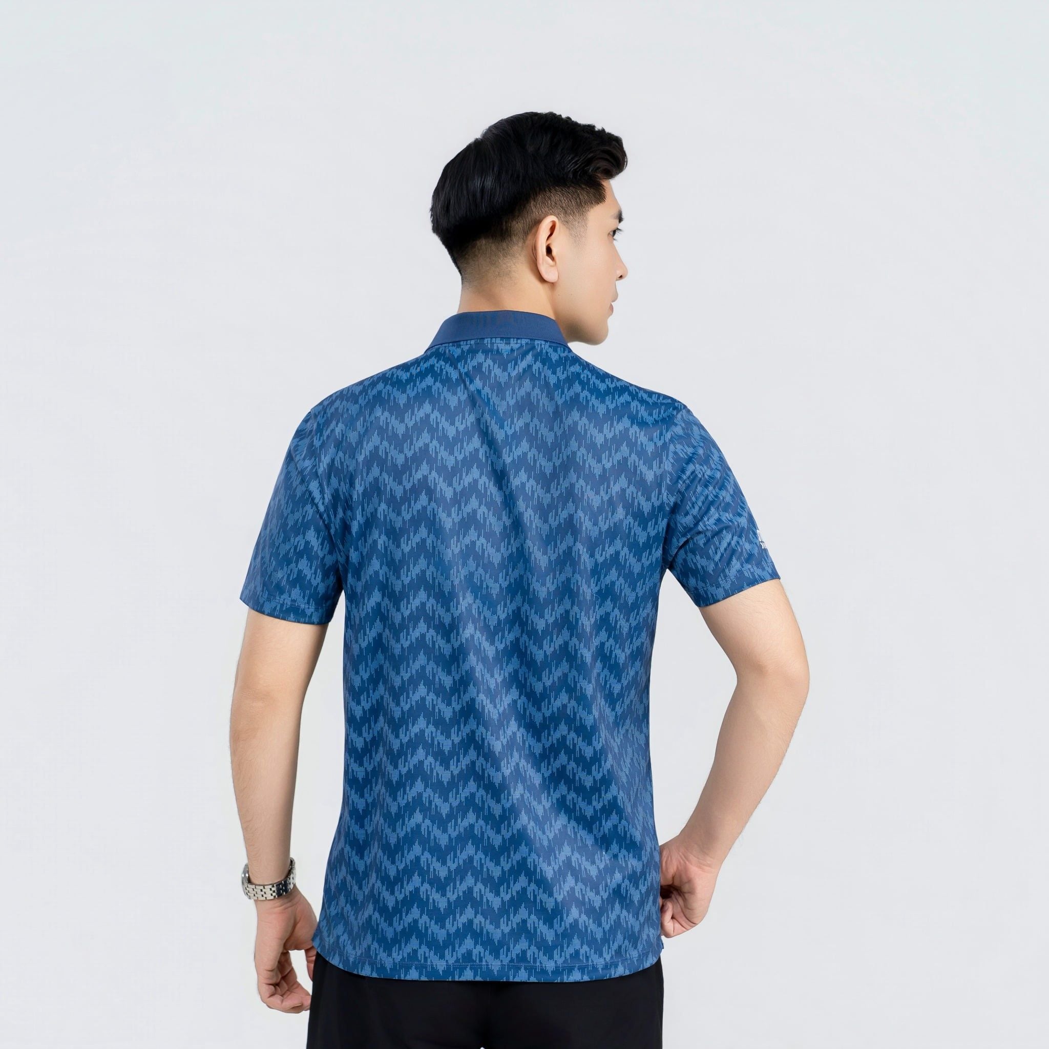  Áo polo nam AM  tím than MP2633-44 