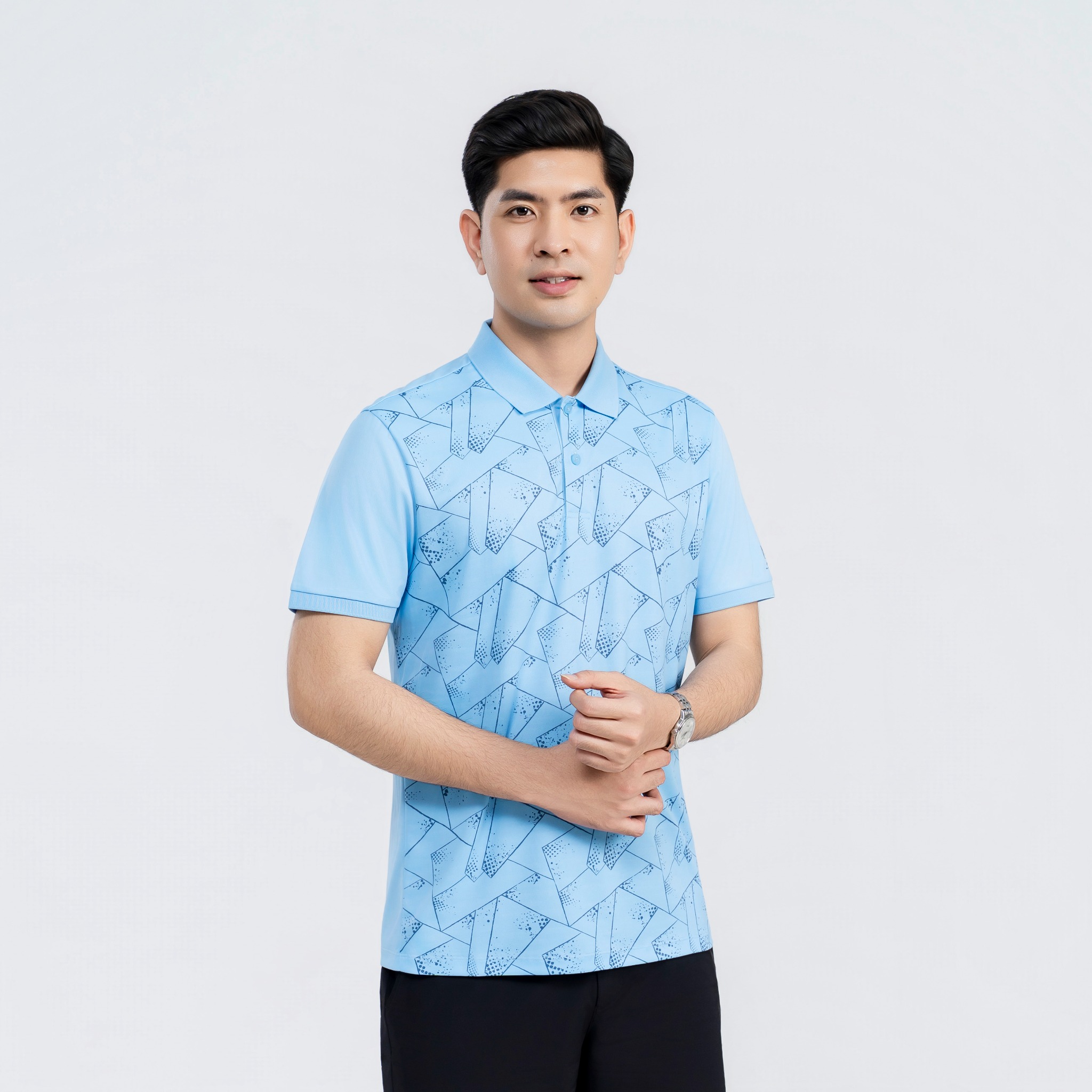 Áo polo nam AM  xanh nhạt MP2682-33