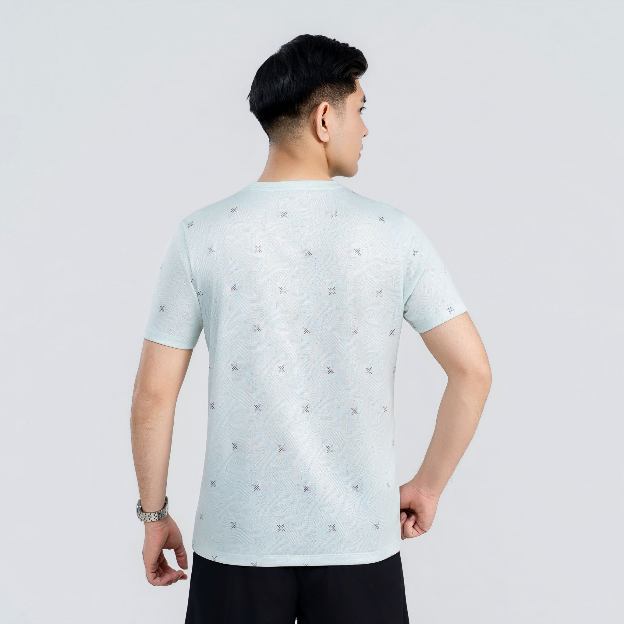  Áo tshirt nam AM  xanh mint MT2688-33 