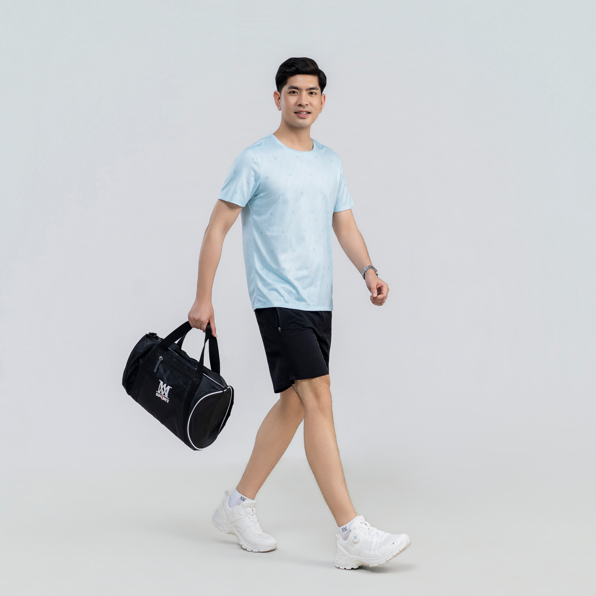  Áo tshirt nam AM  xanh ngọc MT2688-37 
