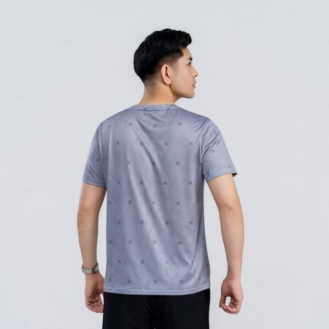  Áo tshirt nam AM  ghi MT2688-22 