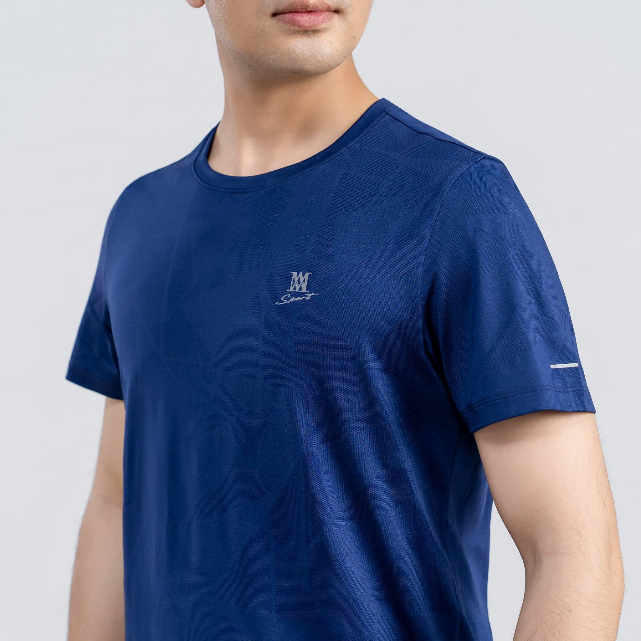  Áo tshirt nam AM tím than MT2650-44 