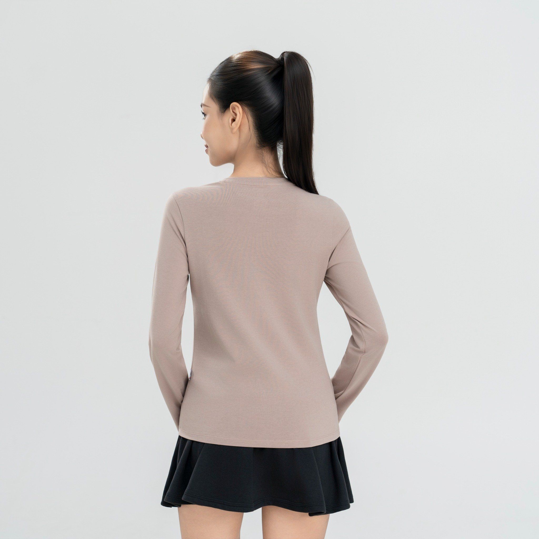  Áo giữ nhiệt AM nữ WLT2640-22 nâu 