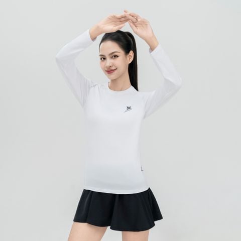  Áo giữ nhiệt AM nữ WLT2659-11 trắng 