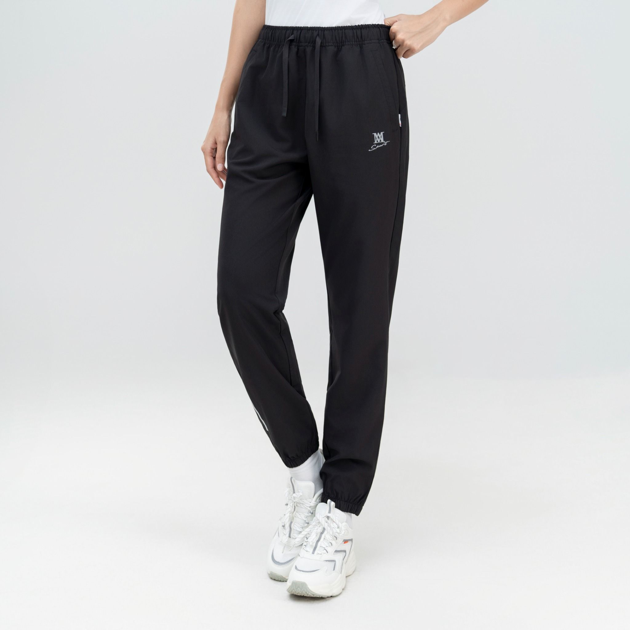  Quần gió AM nữ WBG2642-00 đen 