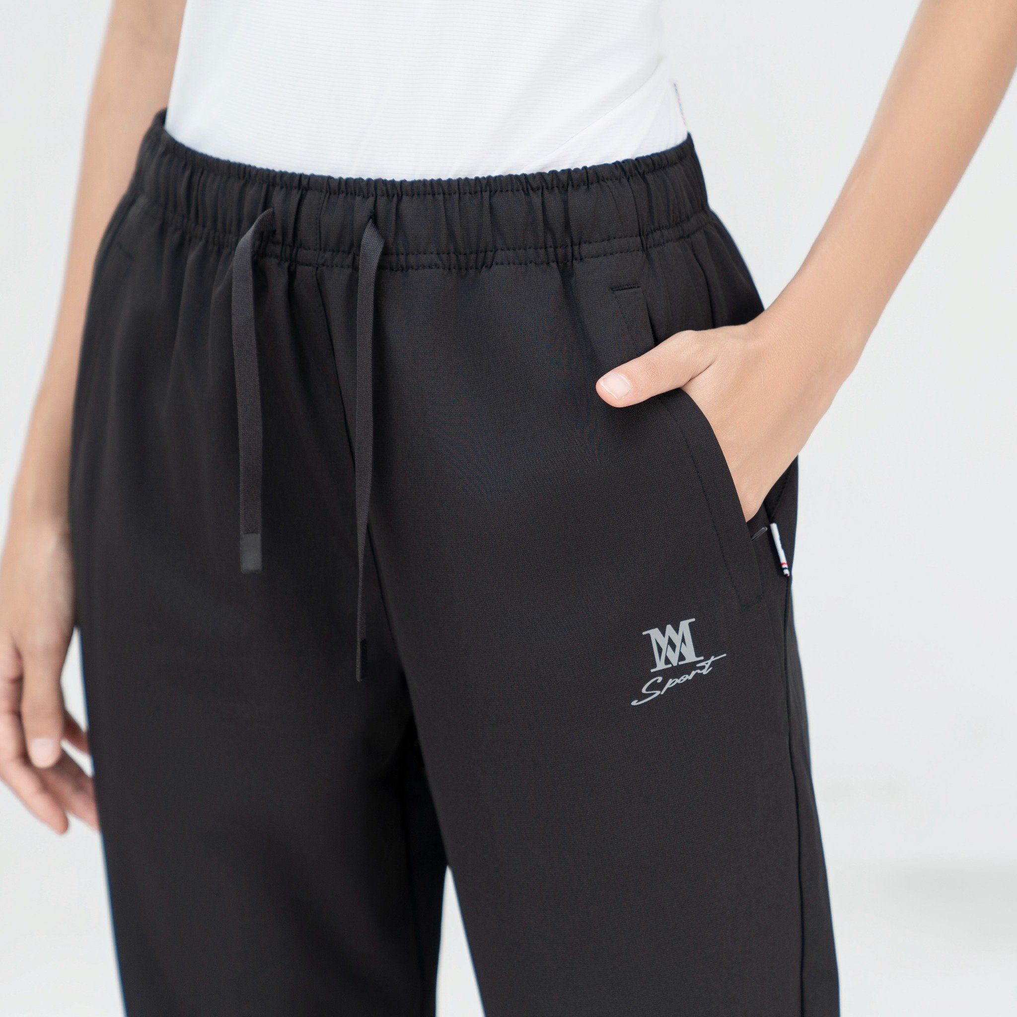  Quần gió AM nữ WBG2642-00 đen 