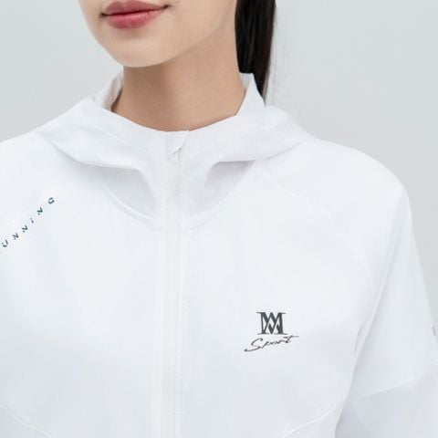  Áo gió AM nữ WJK2642-11 trắng 