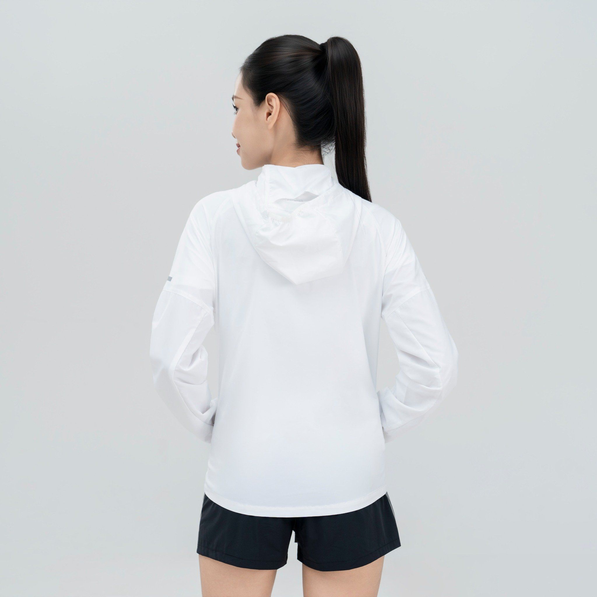  Áo gió AM nữ WJK2642-11 trắng 