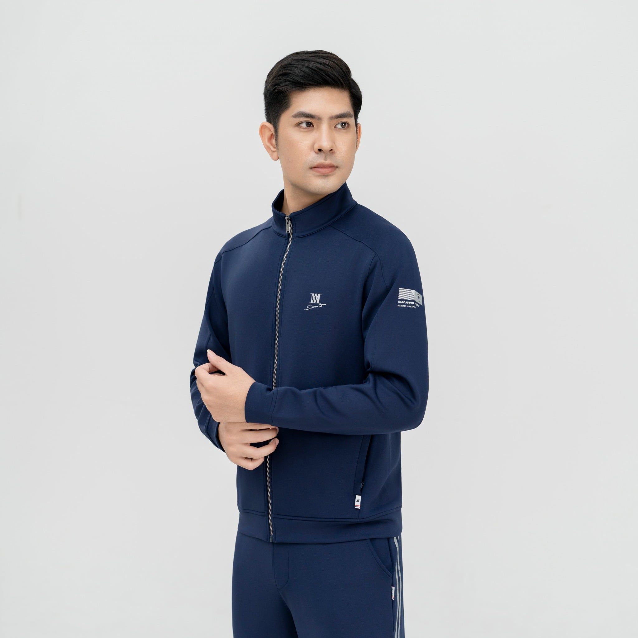  Bộ thể thao AM nam MBG2650-30 xanh đen 