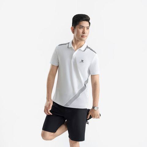  Áo Polo nam AM màu trắng MP25102-11 
