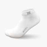  Tất nữ AM cotton cổ ngắn NW231-11 trắng 