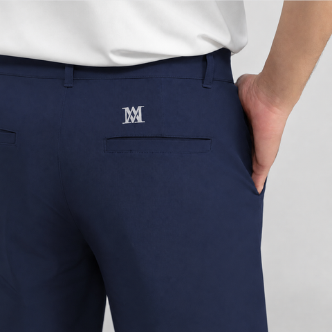  Quần golf nam AM tím than SGM2670-44 