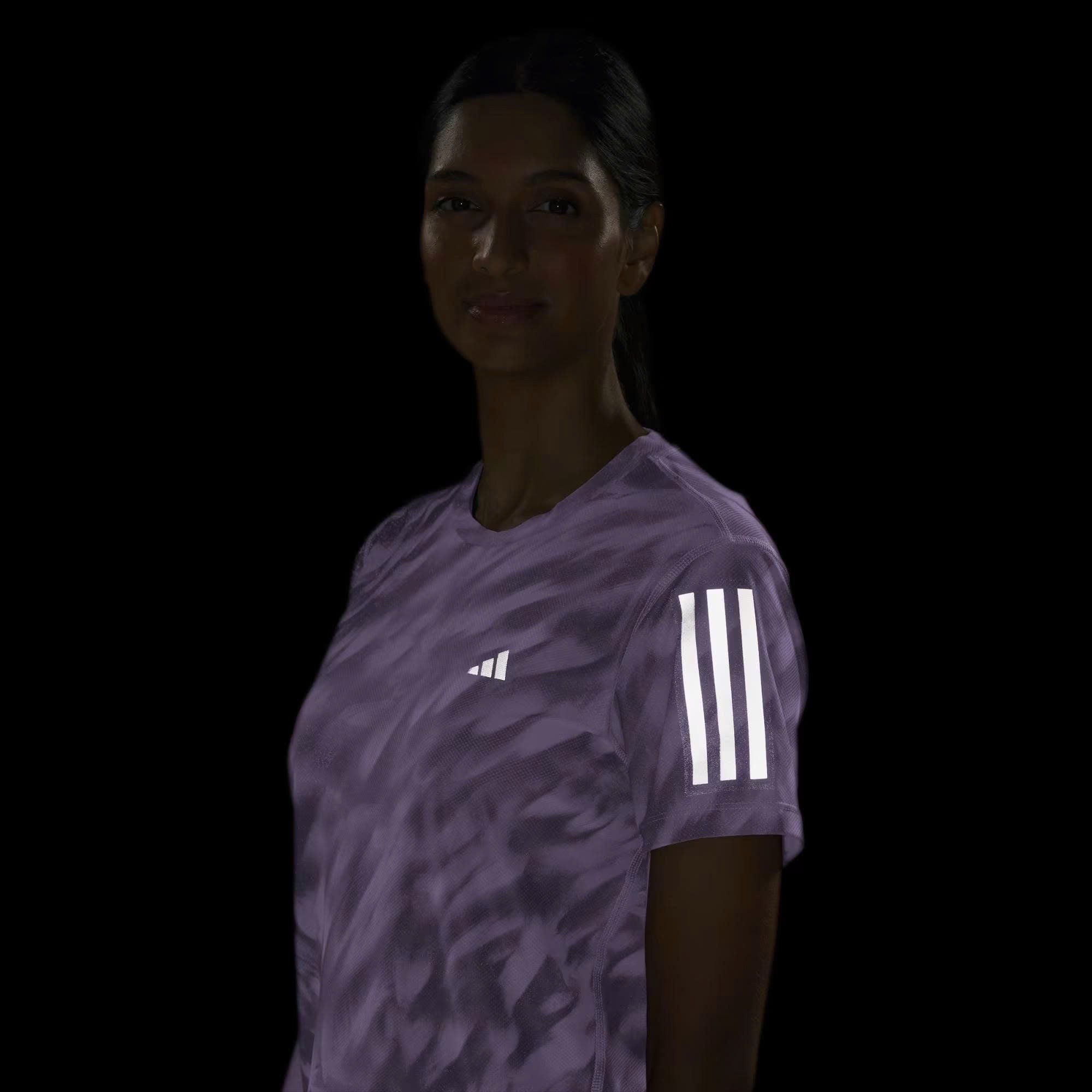  Áo running adidas nữ JZ5475 