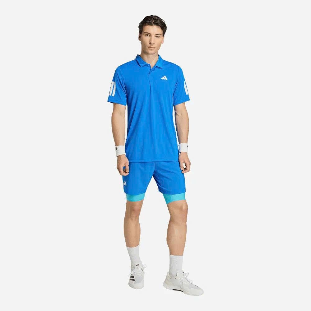  Áo Polo Tennis Nam Adidas Xanh Dương KB9710 