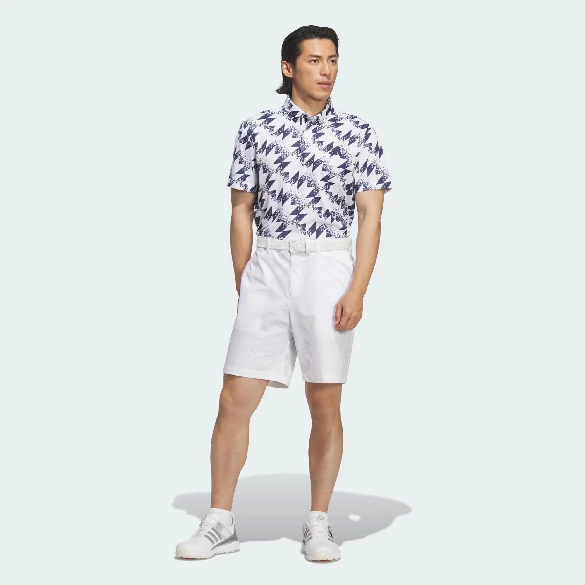  Áo Polo Golf Adidas AOP Nam JY8226 