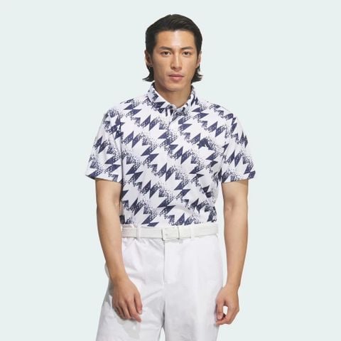  Áo Polo Golf Adidas AOP Nam JY8226 